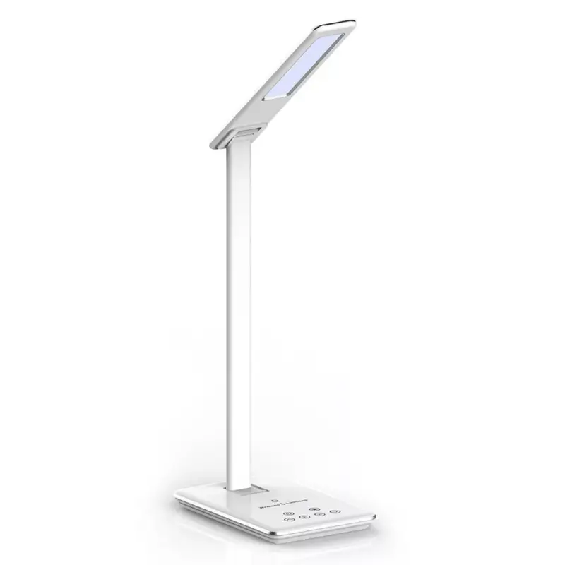 V-TAC LED asztali lámpa 4W 3 az 1-ben vezeték nélküli telefon töltővel - fehér - 218601 Utolsó esély