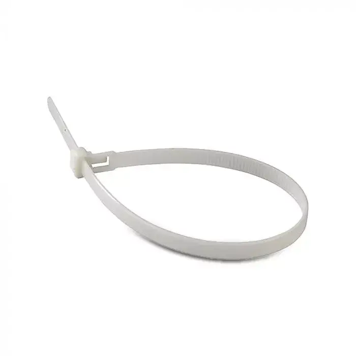 Különleges ajánlat V-TAC Kábelkötegelő csomag (100db) 4,5x350 mm - fehér - 11175