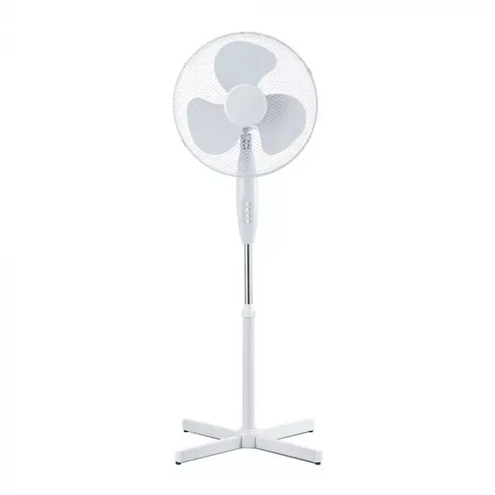 V-TAC 40W Álló ventilátor kereszt talppal - fehér - 7922 Gyors kiszállítás