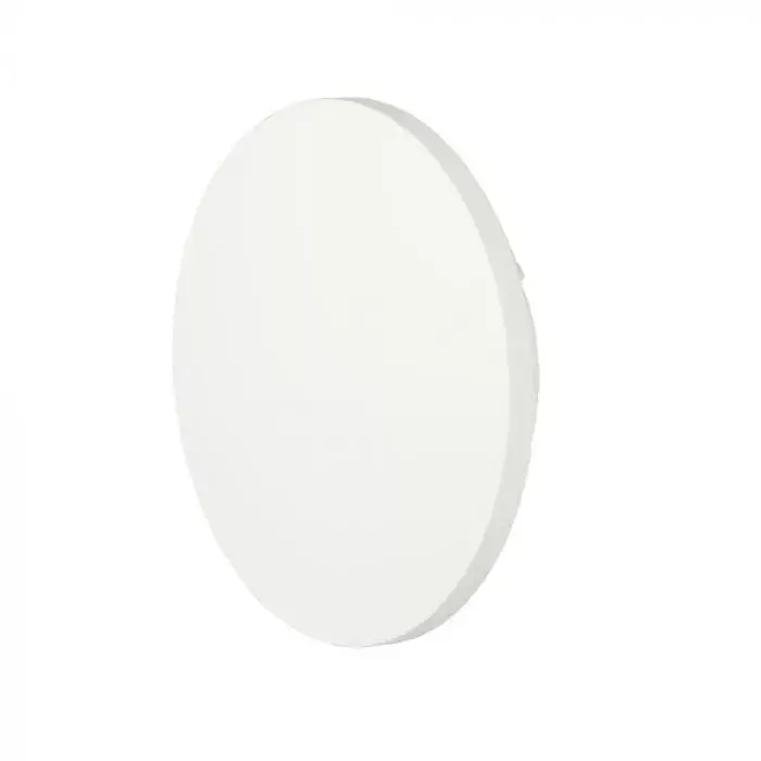 V-TAC 6W led fali lámpatest kerek, fehér 4000K - IP65 - 7525 Újdonság
