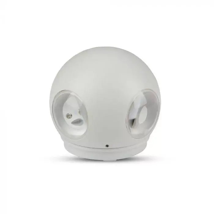 V-TAC 4W led fali lámpatest gömb, fehér 3000K - IP65 - 8551 Rendeld meg most