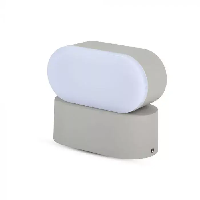 V-TAC LED mozgatható fali lámpatest 6W szürke 4000K - IP65 - 8291 Exkluzív ajánlat