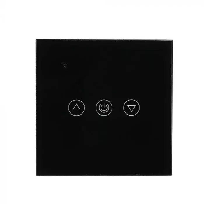 Prémium V-TAC SMART HOME WIFI-s érintős fényerőszabályzó fekete - 8432