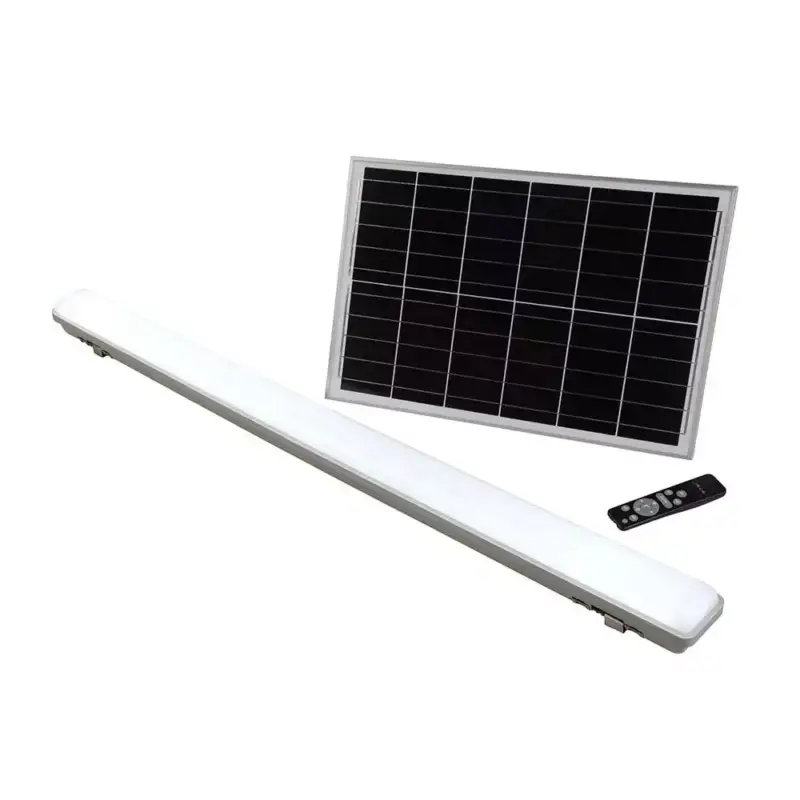 Kiárusítás V-TAC LED napelemes (SOLAR) lámpa mozgásérzékelővel, RF távirányítóval 3 az 1-ben 25W IP65 - 6500