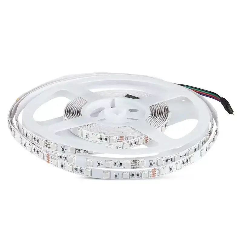 V-TAC LED szalag SMD5050 60LED/M 10W/M 24V IP20 RGB - 212591 Outlet