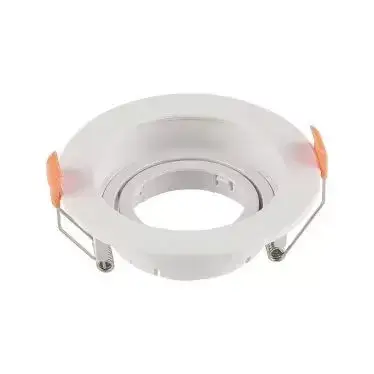 V-TAC Led GU10 Spot Keret kerek beépíthető - fehér - 6658 Exkluzív ajánlat