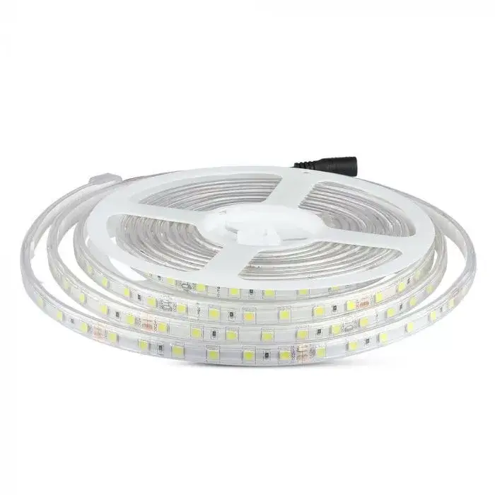 V-TAC LED szalag SMD5050 60LED/M 10W/M 24V IP65 6400K - 212564 Biztonságos vásárlás