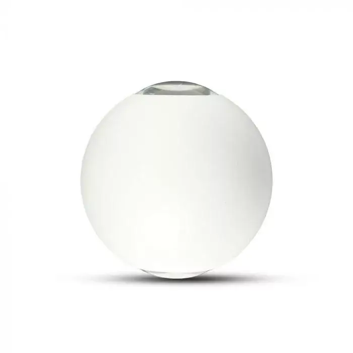 Szuper ajánlat V-TAC 4W LED Fali világítás IP65 fehér színű kerek 3000K - 218301