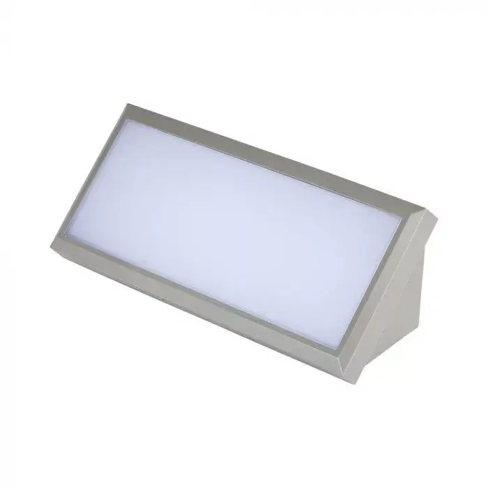 Ajánlat V-TAC 12W LED kültéri lámpa IP65 szürke színű 6400K - 218235