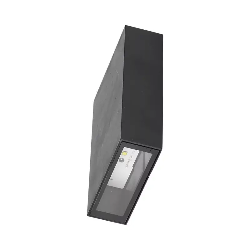 Csak ma V-TAC 4W LED Fali lámpa fekete színű 3000K - IP65 - 218561