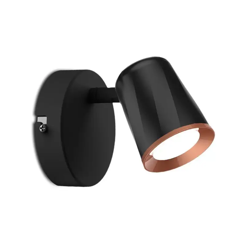 V-TAC 6W LED Fali lámpa fekete 3000K - 218251 Vedd meg online
