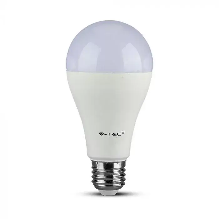 Ne maradj le V-TAC LED izzóE27 A65 15W 200° 6500K gömb - 214455