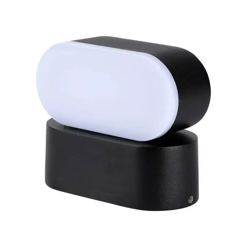 Bestseller V-TAC LED fali lámpatest 5W fekete 4000K - IP65 - 218288
