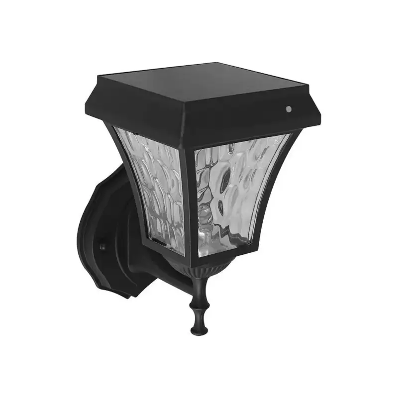 V-TAC LED Napelemes (Solar) fali lámpa 2W - CCT - fekete - 2889 Bestseller