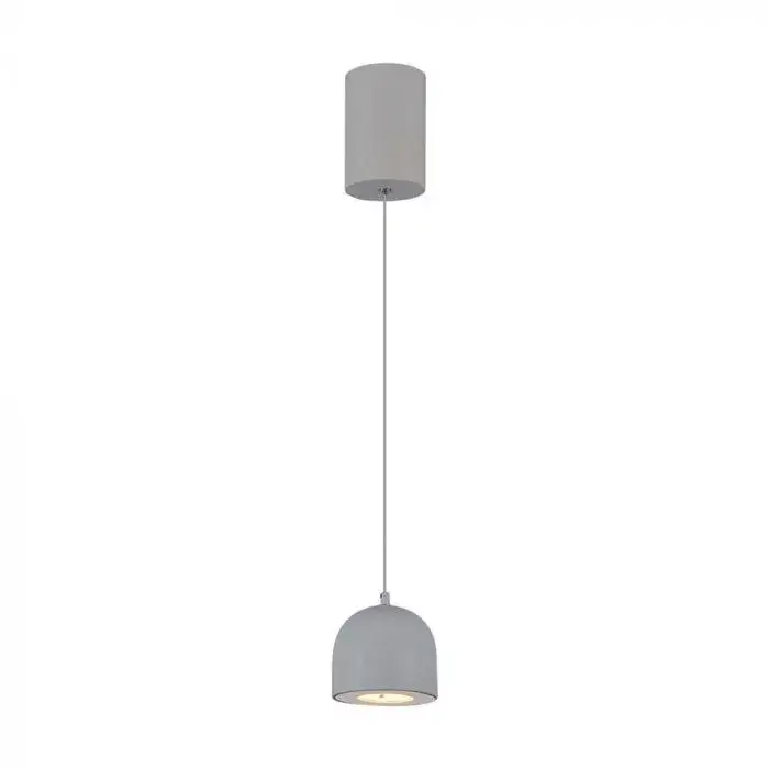 Akció V-TAC LED Függeszték lámpa 8.5W - szürke - 3000K - 7992