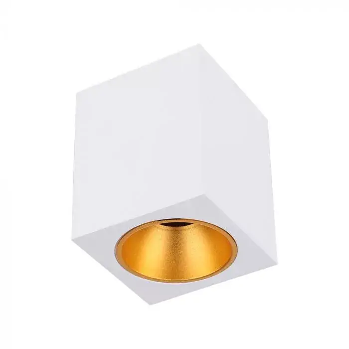 Expressz kézbesítés V-TAC Led GU10 Falon kívüli keret négyzet forma - fehér - 6692