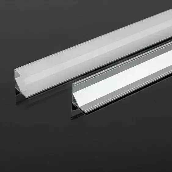 V-TAC Alumínium profil - Sarok - Tejfehér fedlappal - 2000 x 15.8 x 15.8 mm - 10322 Kedvezményes ár