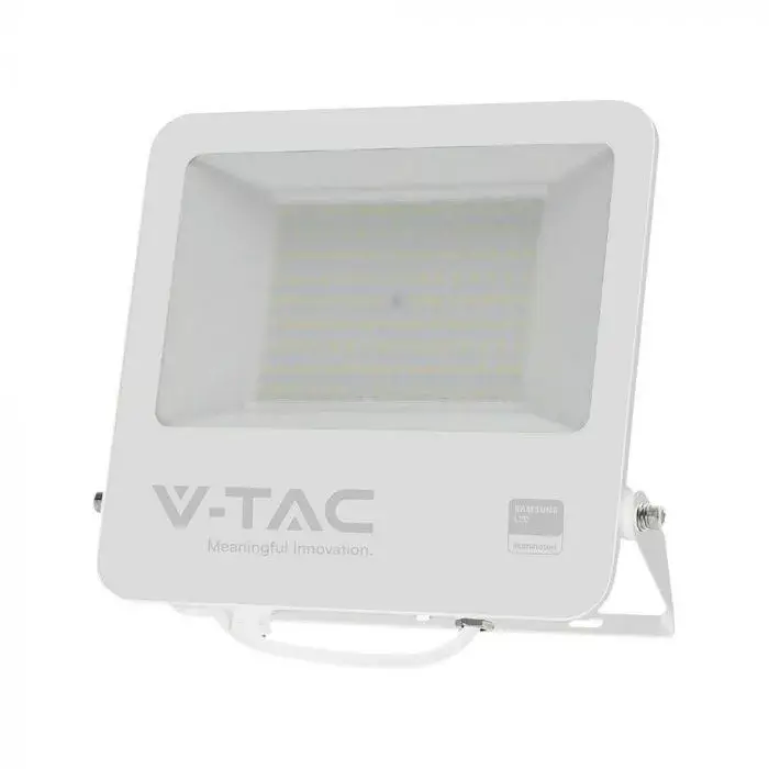 V-TAC 100W LED reflektor 115° 4000K fehér házas, 1 m hosszú vezetékkel (Samsung Chip) - 23442 Csak ma