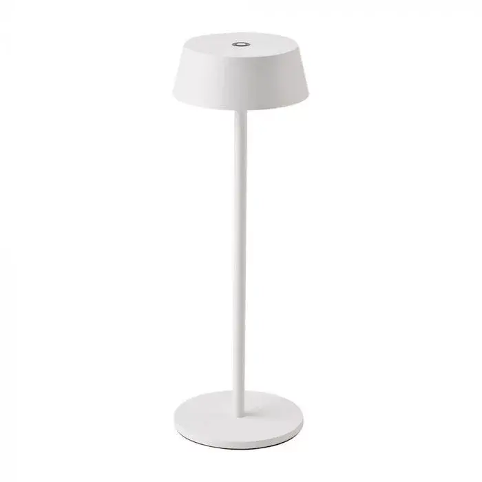 V-TAC 2W LED Tölthető Asztali lámpa - 4400mAh Fehér 3000K - 7689 Csak ma