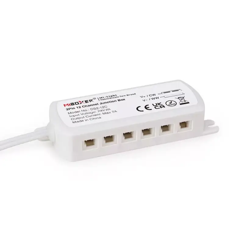 Mi Light - 2 tűs 12 csatornás csatlakozódoboz - DS2-12C Nézd meg most