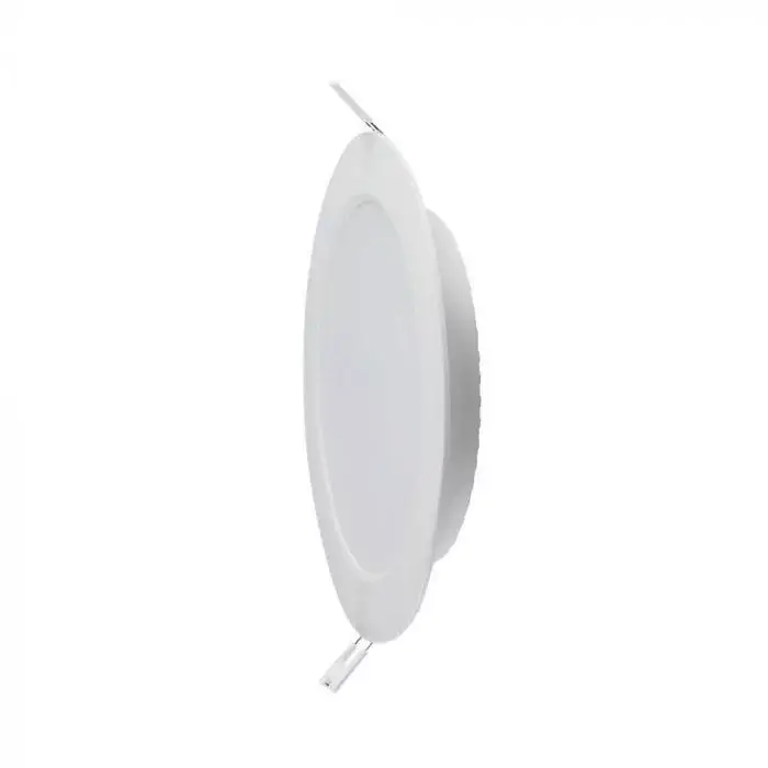 Végkiárusítás V-TAC Süllyeszthető kör alakú MINI LED panel 18W 6500K (SAMSUNG CHIP) - 78661