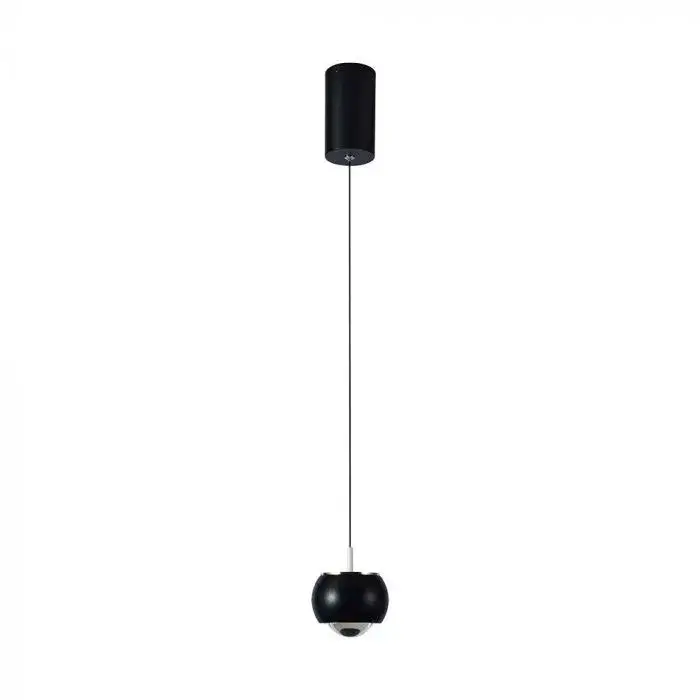 Utolsó esély V-TAC LED Design függeszték lámpa 9W - Fekete - 3000K - 10078