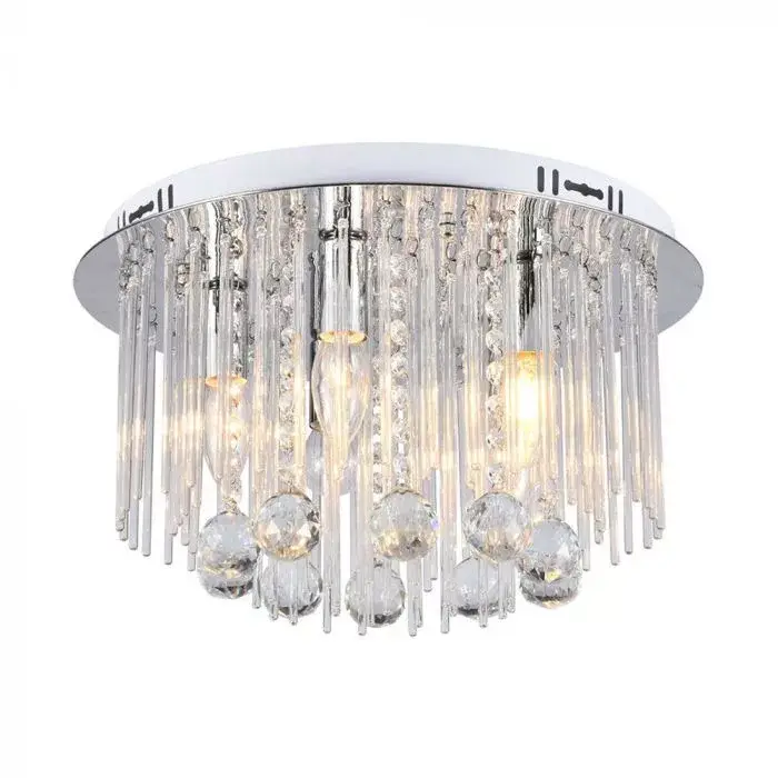 Ajánlat V-TAC LED Kristály csillár 5*E14 Foglalat - 23359