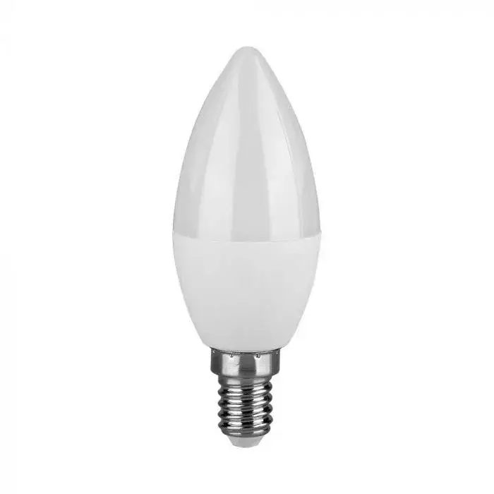 V-TAC LED izzóE14 C37 3.7W 180° 3000K gyertya - 8040 Vedd meg most