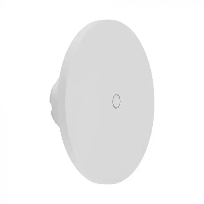 Expressz szállítás V-TAC 12W led indirekt fali lámpatest kerek, fehér, dimmelhető, 3 az 1-ben - IP65 - 7854