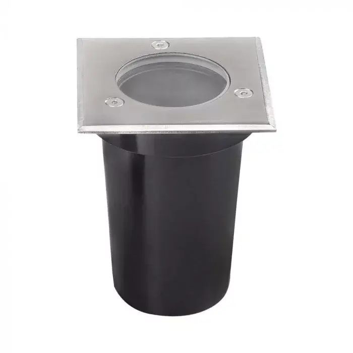 V-TAC MINI TALAJLÁMPA GU10 FOGLALATTAL - Négyzet ALAKÚ IP67 - 10375 Olcsóbb