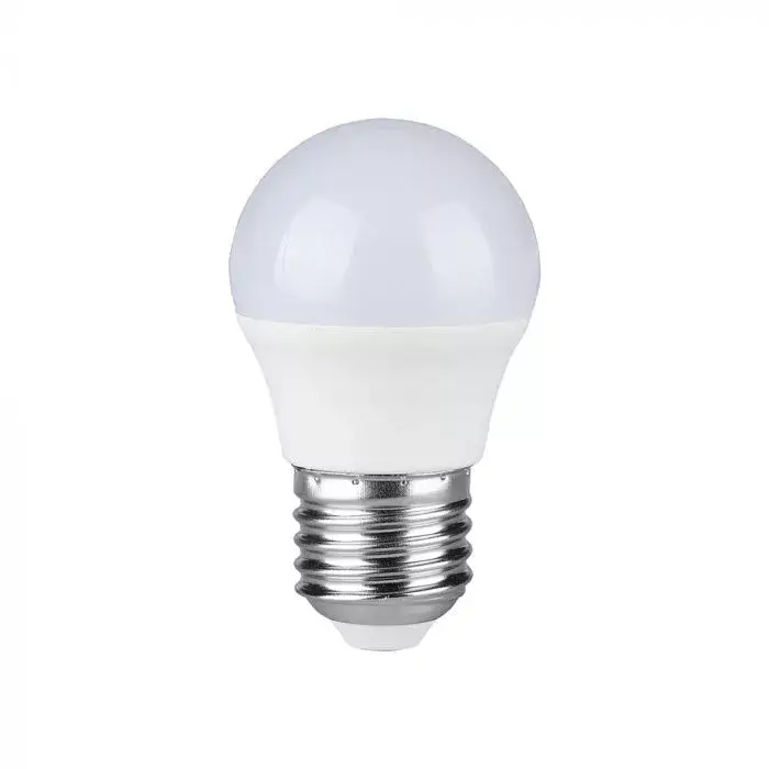 Szuper ajánlat V-TAC LED izzóE27 G45 6.5W 180° 6500K kisgömb - 23880