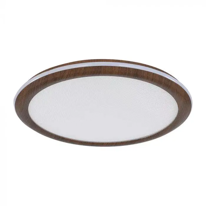 Csak ma V-TAC LED dizájn lámpa - dimmelhető - 36W 3in1- fahatású kerettel - 24140