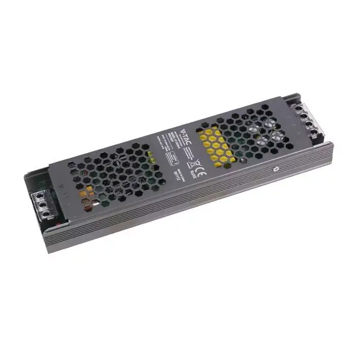 V-TAC LED Fémházas szerelhető SLIM tápegység 250W 10.5A 24V IP20 - 24241 Biztonságos vásárlás