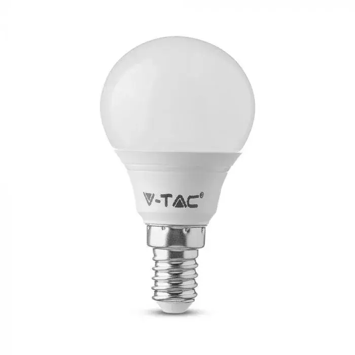V-TAC LED izzóE14 P45 6.5W 180° 6500K kisgömb (CREE Chip) - 218656 Ne maradj le