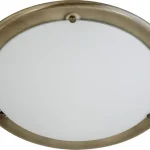 Prémium Rabalux UFO mennyezet lámpa E27 fém bronz üveg fehér - 5233