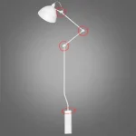 Vedd meg online AIDA WHITE - Aldex-814C1 - Fali lámpa