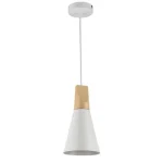 Szuper akció Maytoni BICONES függeszték fém fehér 1x E27 - P359-PL-140-W
