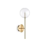 Olcsóbb EQUINOXE AP1 OTTONE ANTICO - IdealLux-200149 - Fali lámpa