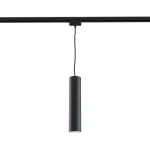 Gyors kiszállítás Maytoni TRACK LAMPS függeszték 1-fázísú sínrendszerhez alumínium fekete 1x GU10 - TR008-1-GU10-B
