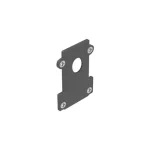 Nézd meg most EGO END CAP RECESSED CON FORO - IdealLux-267210 - Kiegészítő mágneses rendszerhez