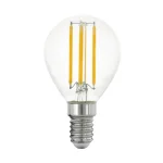 Vedd meg most Eglo E14-LED kisgömb fényforrás 4W 2700K 470lm - 110019