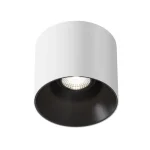 Outlet Maytoni Alfa LED mennyezet lámpa fém, fehér, fekete, LED, 4000K, 25W, 2130lm - C064CL-01-25W4K-RD-WB