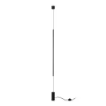 Végkiárusítás IdealLux FILO AP NERO függeszték fém, műanyag, fekete, LED, 3000K, 15W, 1600lm - 301068