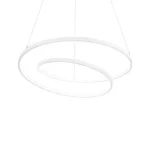 Ne maradj le IdealLux OZ SP D80 DALI BIANCO függeszték fém, fehér, fényerőszabályozható (DALI), LED, 3000K, 55W, 6100lm - 304571