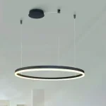 Népszerű Azzardo Halo függeszték fém, fekete, LED, 3000K-6000K, 90W, 5400lm - AZ-5347