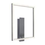 Rabalux TUMNUS fali lámpa fém, műanyag, ezüst, fehér, LED, 4000K, 14W, 1060lm - Rabalux-71011 Expressz szállítás
