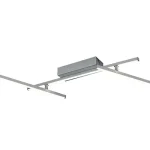 Nézd meg most Rabalux NEGAN mennyezet lámpa fém, műanyag, ezüst, fehér, LED, 4000K, 24W, 1550lm - Rabalux-71019