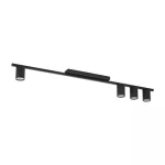 TK Lighting LOGAN mennyezet lámpa fém, fekete, GU10 - TK-4566 Outlet