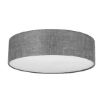 Nézd meg most TK Lighting EARTH mennyezet lámpa szövet, műanyag, grafit, fehér, E27 - TK-4661