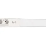Nézd meg most Rabalux BILAL pultvillágító fém, műanyag, fehér, LED, 4000K, 18W, 1750lm - 78032